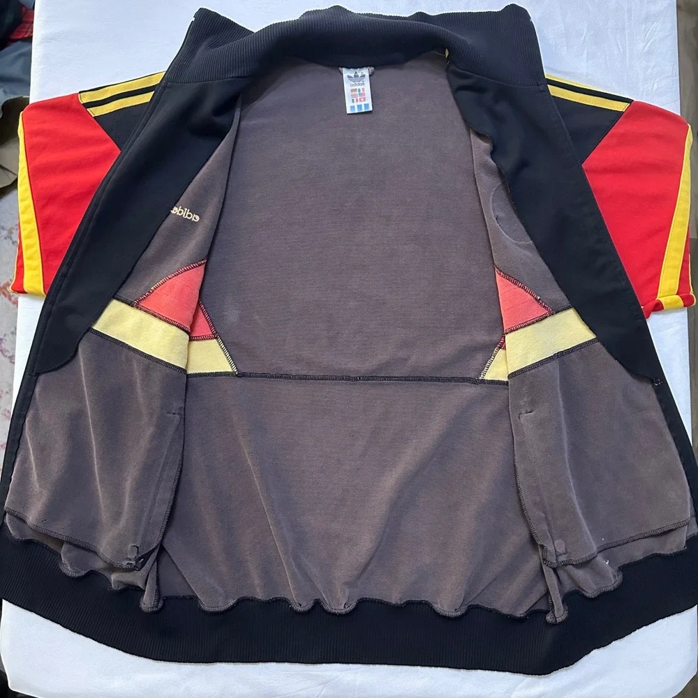 Adidas Vintage West Germany DFB Track Jacket Trefoil Blokecore Soccer World Cup